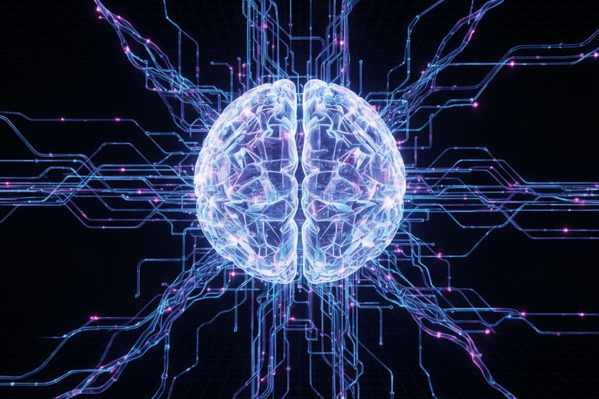 AI Brain Visualization